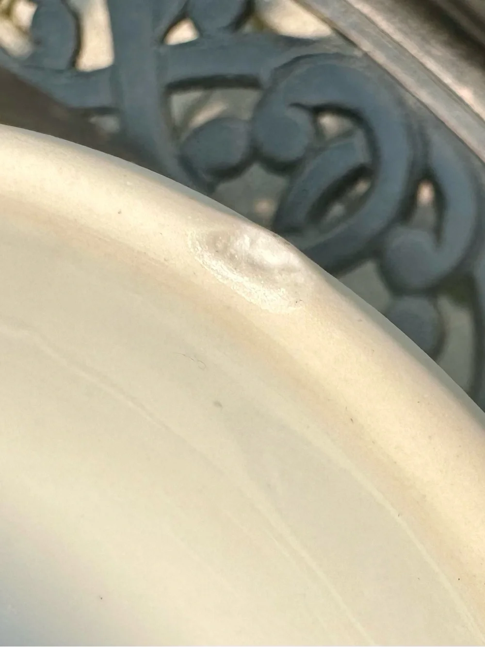 BIA Cordon Bleu Floral Covered Casserole Dish Hand Decorated USA